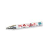 Siilver Acrylista Chisel Pen (For balloons ) (6mm)