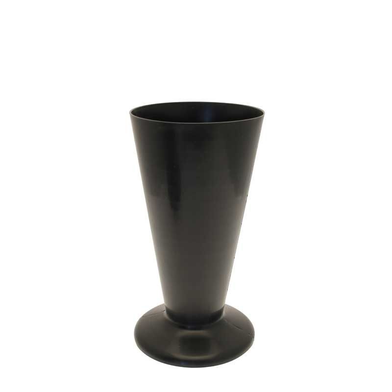 Plastic Black Vase Size 5 APAC