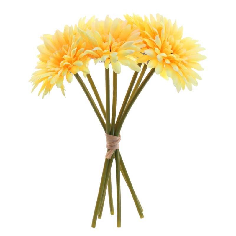 Gerbera bunch Yellow x 7 Flowers | APAC