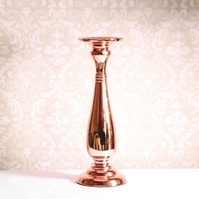Rose Gold Candle Holder (35cm x 12cm) APAC