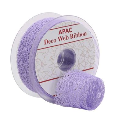 38mm x 20m Lavender Deco Web Ribbon (6/72)