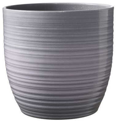 Bergamo Ceramic Pot Lavender Glaze (21cm)