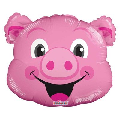 14" Pig Balloon - Inflated