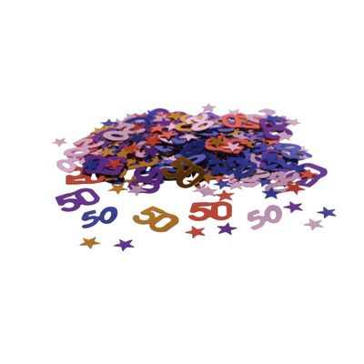 50+ mini stars Confetti (14 grams) - Multi (6/288)
