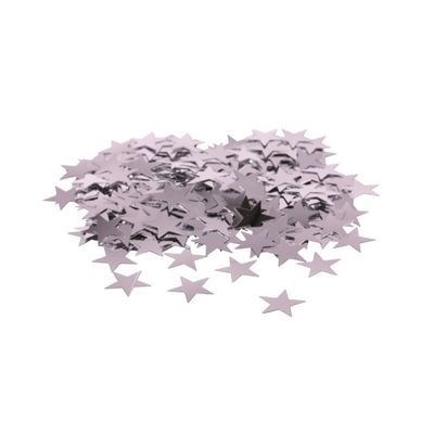 Stars Confetti (14 grams) - Silver (6/288)
