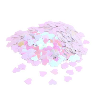 Hearts Confetti (14 grams) - Iridescent (6/288)

