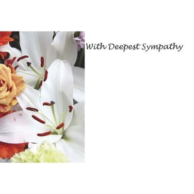With Deepest Sympathy - Lily x50 (12)