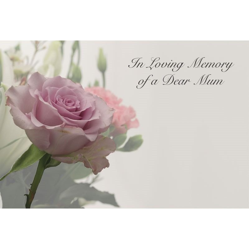 In Loving Memory - Dear Mum Cards x50 | APAC