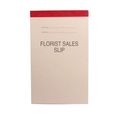 Florist Sales Slip Pad x 1 