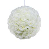 Dia-43cm Rose Ball Cream  (1/2)