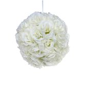 Dia-28cm Rose Ball Cream  (1/4)