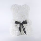 Amour Rose Bear White