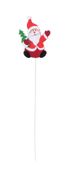 Santa with tree on wooden pick 50cm pk10