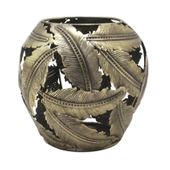 Tropical Leaf Candleholder (15cm)