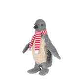 Medium Grey/Cream Salim Penguin Planter W/Scarf