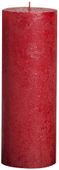 Bolsius Rustic Metallic Candle - Red (190mm x Dia68mm)  (Burn Time : 65 hours)