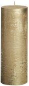 Bolsius Rustic Metallic Candle - Gold (190mm x Dia68mm)  (Burn Time : 65 hours)