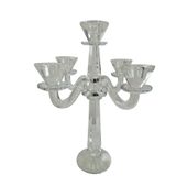 35cm Savoy Crystal Candleholder w/ 5 heads