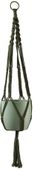 Makramee Hanger 90cm Natural Green