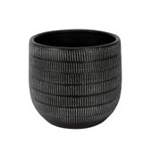 Amalfi Pot Black(16cm x 14cm)