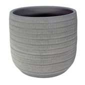 Amalfi Pot Light Grey (29cm x 26cm)