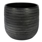 Amalfi Pot Black (29cm x 26cm)