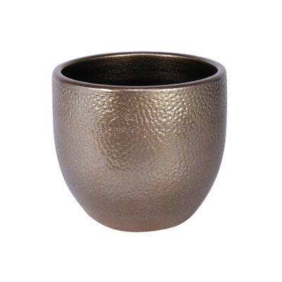 Florence Pot Gold (16cm x 14cm)