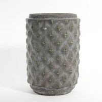 Graphic Cylinder Planter 15x15x22cm (1/6)