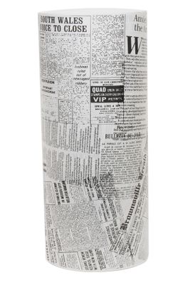 Black Newsprint on Bleached Kraft Roll (50cm x 400m-10kg)