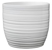 Bergamo X-Mas Ceramic Pot 16cm shiny white