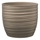Bergamo X-Mas Ceramic Pot 14cm glitter copper