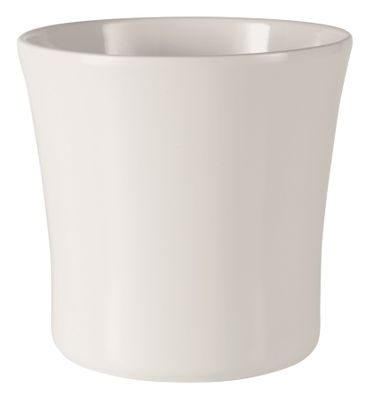 Tahiti Ceramic Pot shiny white (W32 x H32cm)