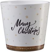 Dallas Christmas Ceramic Pot Merry Christmas (W14 x H14cm)