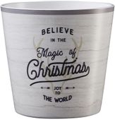 Dallas Christmas Ceramic Pot Magic Christmas (W14 x H14cm)