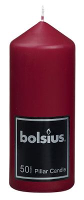 Bolsius Pillar candle Wine Red (150 mm x 60 mm)