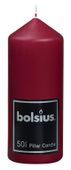 Bolsius Pillar candle Wine Red (150 mm x 60 mm)