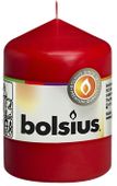 Bolsius Pillar Candle Red (80/60 mm)