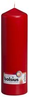 Bolsius Pillar Candle Red (250/80 mm)