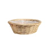 Round Full Willow Basket 30.5cm 