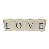 Love Ceramic Planter (8 x 30 x 7.5cm)
