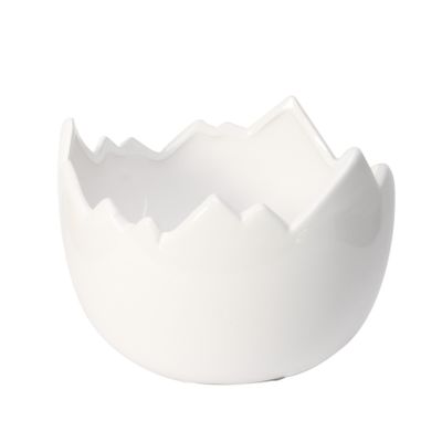 Cracked Egg Ceramic Pot (10cm x 16cm)