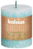 Bolsius Rustic Pillar candle Sky (80 mm x 68 mm)
