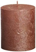 Bolsius Rustic Metallic Candle - Copper (80mm x Dia68mm) (Burn Time : 30 hours)