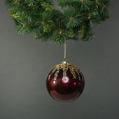 Zanna 15cm Glass Bauble (1)