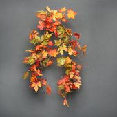Autumnal Oak and acorn  garland 150ccm