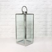 Square Woodthorpe Lantern  (H58 x 22.5 x 22.5cm)