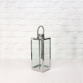 Square Woodthorpe Lantern  (H38 x 14 x 14cm)