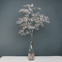 Glitter mini leaf spray Champagne