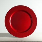 Red Charger Plate (33cm)