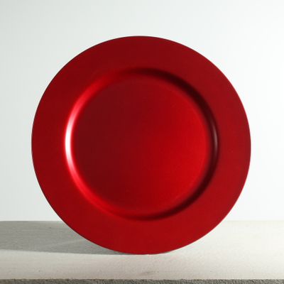 Red Charger Plate (33cm)